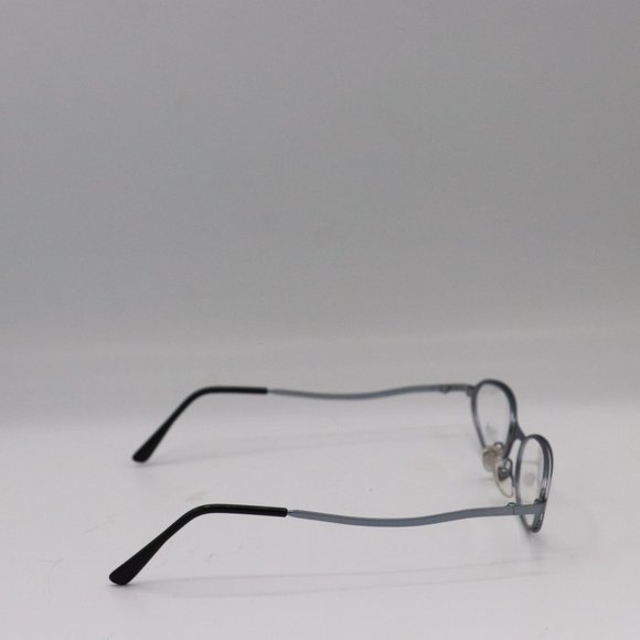 Chloe Very Light Blue Thin Oval Cat Eye Full Rim Made In Italy Vintage Designer - Picture 3 of 3